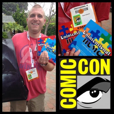 2017- My 10th year at Comic-Con